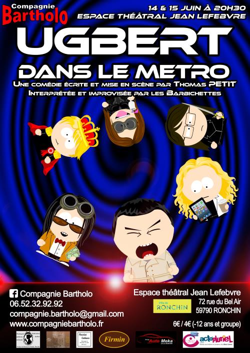 Ugbert dans le METRO