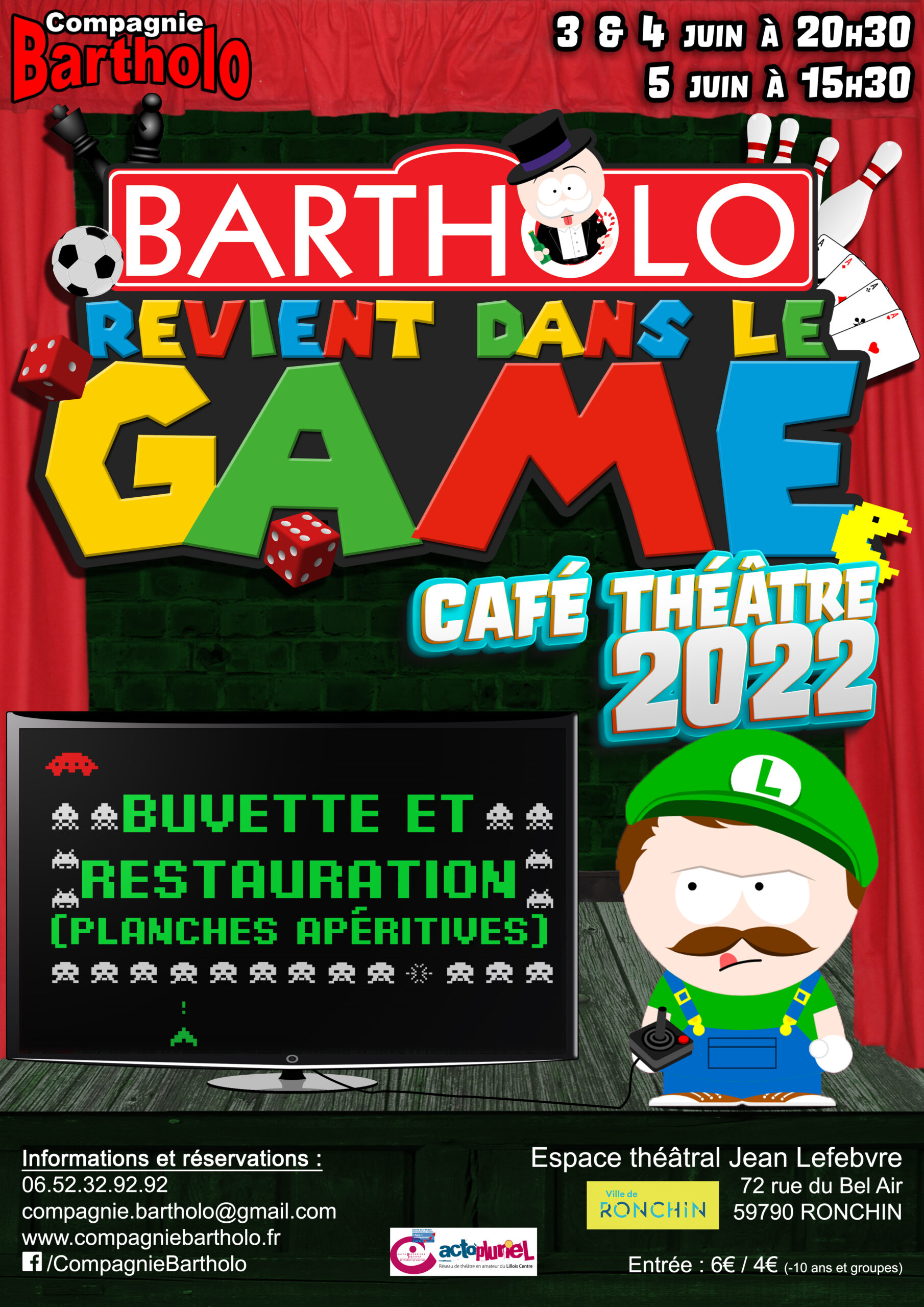 Bartholo revient dans le game